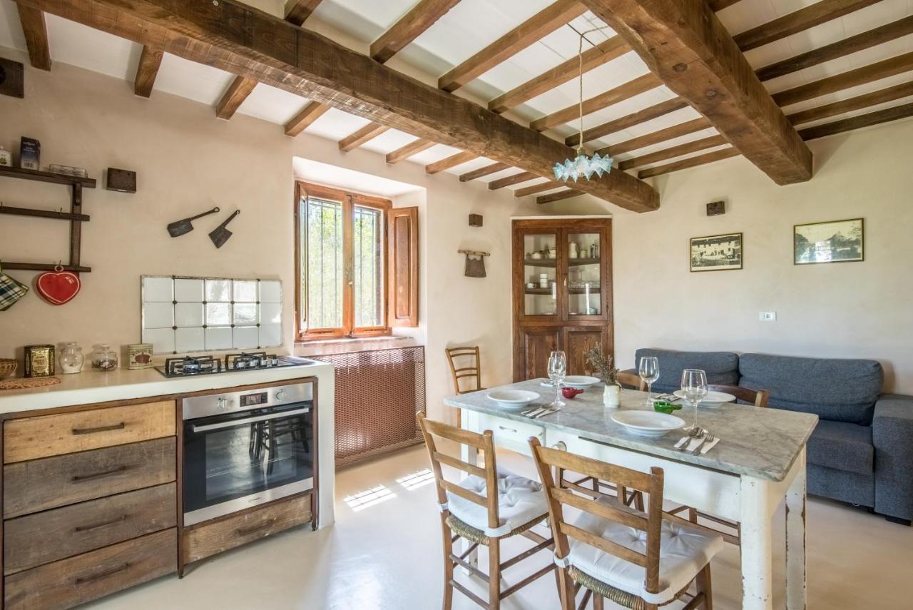 Appartamento Gemma Verde-Tavoleto Castiglione dʼOrcia Екстериор снимка