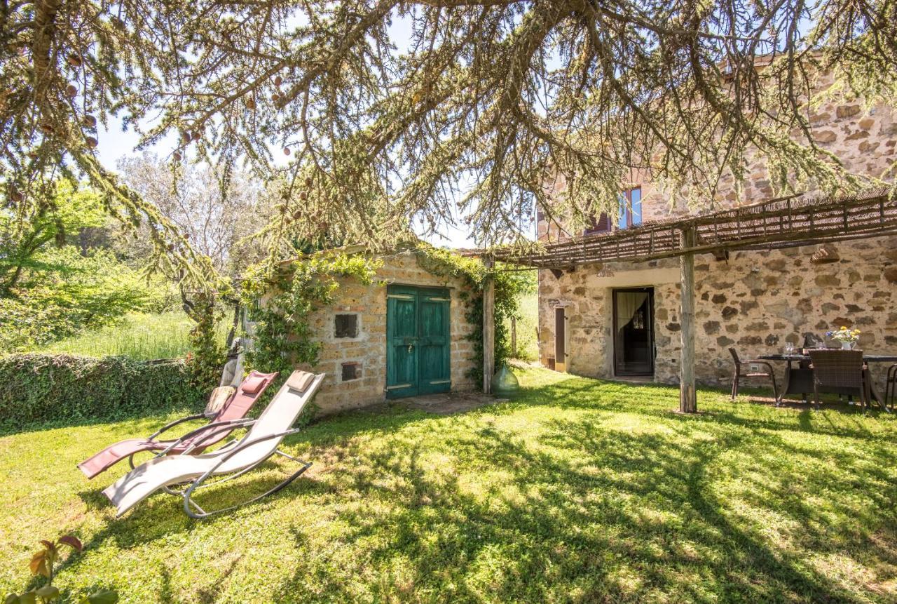 Appartamento Gemma Verde-Tavoleto Castiglione dʼOrcia Екстериор снимка